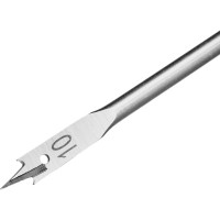 Сверло по дереву перовое удлиненное (10х300 мм; HEX1/4) MATRIX 704010