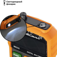 Цифровой мультиметр со светодиодным фонариком duwi M8232 PROFI 26045 5