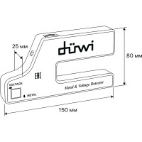 Детектор металла и проводки duwi DIY 26032 5