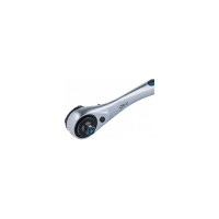 Ключ трещоточный, 120 зубьев 1/4" GROSS 14135