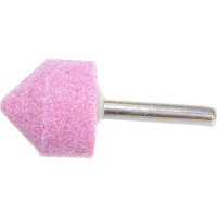 Шарошка абразивная (3 шт; 25x25x6 мм; F46; конус) MATRIX 76004