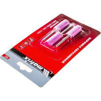 Шарошка абразивная (3 шт; 10x20x3 мм; F80; цилиндр) MATRIX 76018