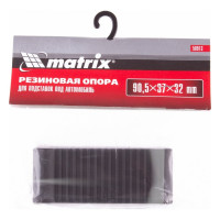 Опора резиновая для подставок под автомобиль 2т, 3т MATRIX 50913