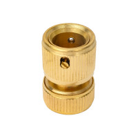 Соединитель латунный быстросъемный для шланга 1/2" PALISAD 66264