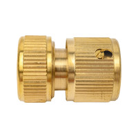 Соединитель латунный быстросъемный для шланга 1/2" PALISAD 66264
