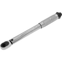 Динамометрический ключ 5-24 Нм, 1/4", CrV, хромированный STELS 14158