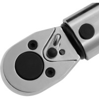 Динамометрический ключ 5-24 Нм, 1/4", CrV, хромированный STELS 14158