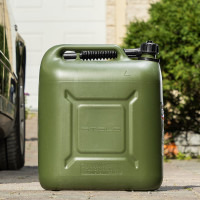 Канистра для ГСМ вертикальная, 20 л пластиковая, усиленная STELS 53127