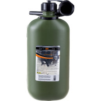 Канистра для ГСМ вертикальная, 10 л пластиковая, усиленная STELS 53126