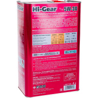 Масло моторное полусинтетическое 4л 5W-30 SL/CF Hi-Gear HG1134