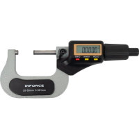 Цифровой микрометр Inforce 25-50мм/1-2"*0.001мм/0.00005" 06-11-45