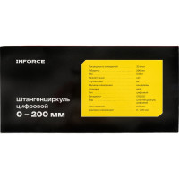 Цифровой штангенциркуль 0-200 мм Inforce 06-11-40