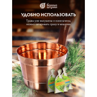 Набор из 3 запарок в сумочке Банные штучки: мята, эвкалипт, можжевельник 32161