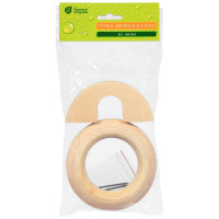 Дверная ручка Банные штучки Кольцо, липа, 115мм 30042