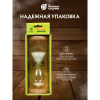 Песочные часы Банные штучки Люкс, 6,5х9х19,5 см 18035