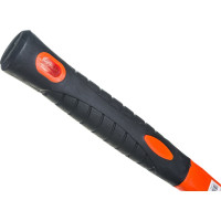 Резиновая киянка SPARTA 450 г, черная резина, фибергласовая рукоятка 11126