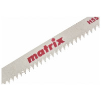 Полотна для электролобзика  по пластику, 100х72 мм, 2 мм, 3 шт. MATRIX 78232