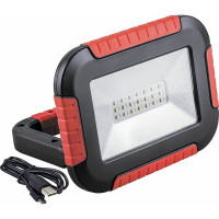 Аккумуляторный светодиодный прожектор-фонарь FERON 10W, 6400K, 21SMD2835, IP44, TL911 32725