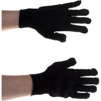 Перчатки Без бренда нейлон, 13 класс, чёрные, XL 67843
