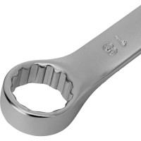 Комбинированный ключ 18 мм CrV, матовый хром STELS 15223
