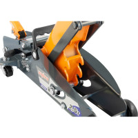 Подкатной домкрат с фиксатором в кейсе Ombra OHT225C 2.5 т 140-387 мм 55762 055762