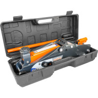 Подкатной домкрат с фиксатором в кейсе Ombra OHT225C 2.5 т 140-387 мм 55762 055762