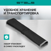 Набор шарнирных ключей CrV, 8шт 12 гран STELS 14965