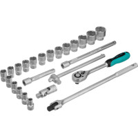 Набор шоферский с квадратом 1/2", 24 предм STELS 13578