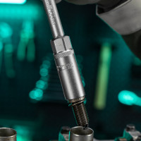 Набор торцевых головок с трещоткой, 1/4"и 3/8", 44 предм, STELS 13575