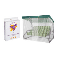 Противомоскитная сетка на садовые качели HELP 220х142х196 см 80009