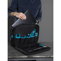 Сумка для инструмента GROSS  Meister, 31 карман, отсек для ноутбука, наплечный ремень 90271