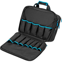 Сумка для инструмента GROSS  Meister, 31 карман, отсек для ноутбука, наплечный ремень 90271