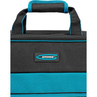 Сумка для инструмента GROSS  Meister, 31 карман, отсек для ноутбука, наплечный ремень 90271