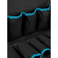 Сумка для инструмента GROSS  Meister, 31 карман, отсек для ноутбука, наплечный ремень 90271