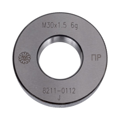 Калибр-кольцо Туламаш М 30x1.5 6g ПР ТМ 78415
