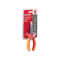Изогнутые длинногубцы EKF Expert 160 мм 1000 В dgi-160-exp-in