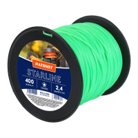 Леска Starline (2.4 мм; 400 м; звезда; зеленая) PATRIOT 240-400-3 805201068
