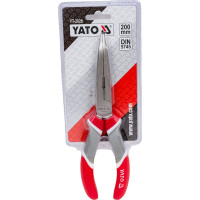Тонкогубцы изогнутые YATO 200мм CRV YT-2028 37142028 092 1