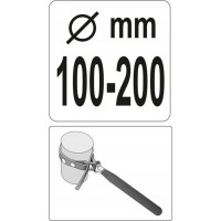 Съемник масл. фильтра ремень YATO 100-200мм YT-0825 37140825 092 1