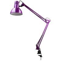 Настольный светильник Camelion KD-312 C12 фиолетовый 230V 40W E27 12341