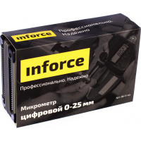 Inforce Микрометр цифровой 0-25мм/0-1