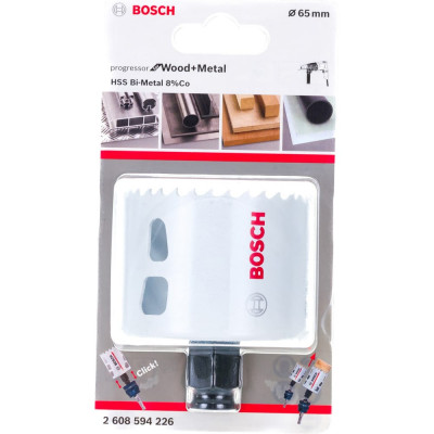 Биметаллическая коронка Bosch PROGRESSOR 2608594226