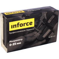 Inforce Микрометр 0-25мм*0.01мм 06-11-41