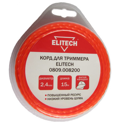 Леска Elitech 0809.008200