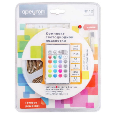 Светодиодная лента Apeyron 10-03