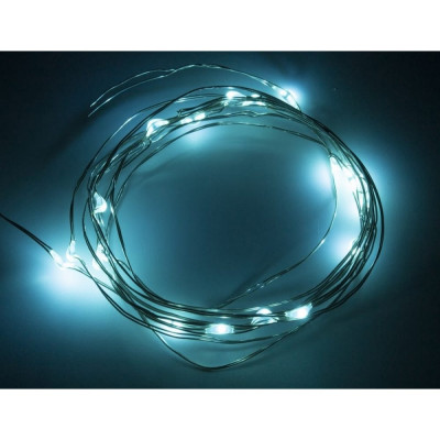 Neon-Night Гирлянда Роса, 2м, 20 LED бирюзовые, IP20, 2хCR2032 в комплекте 303-004