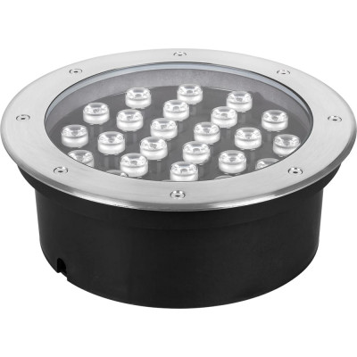 FERON Светильник тротуарный SP2708,24LED теплый белый, 24W,250*H90mm, IP67 32136