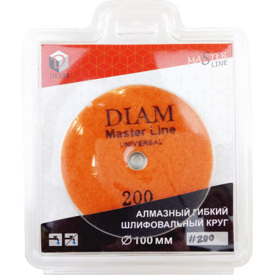 Diam АГШК 100*2,5 №200 Master Line Universal сухая/мокрая 000625