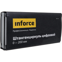 Inforce Штангенциркуль цифровой 0-200мм/0-8