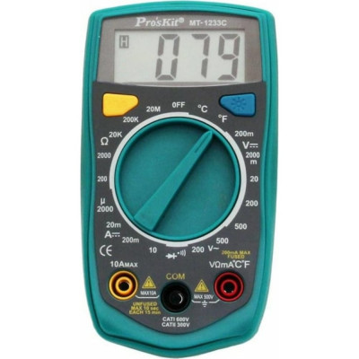 Pro'sKit ProsKit Мультиметр MT-1233C 00284270